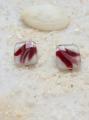 Boucles oreilles clips carrées