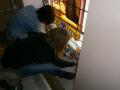 pose vitrail Callage